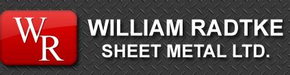 william radtke sheet metal ltd|william radtke kitchener waterloo.